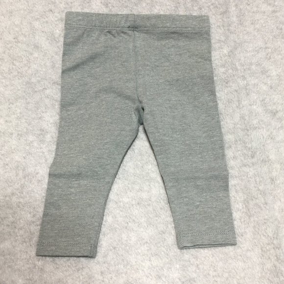 Baby Cat and Jack 0-3 months 3 pack Pull On Pants Black Gray - Picture 8 of 10